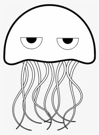 Coloring Book Jellyfish