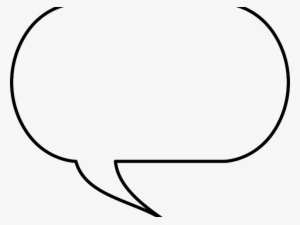 Speech Bubbles Template - Line Art