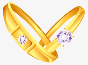 Engagement Rings Gold Png