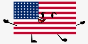 Usa Flag - American Flag Necklace - Fourth Of July Red White And