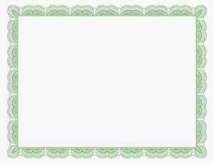 Certificate Borders Png - Certificate