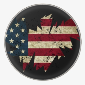 American Flag Decal - Best Design American Flag Metal License Plate