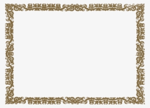 Gold Border Clip Art At Clker - Red Bandana Border Clip Art