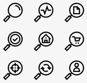 Search - Customer Service Line Icon
