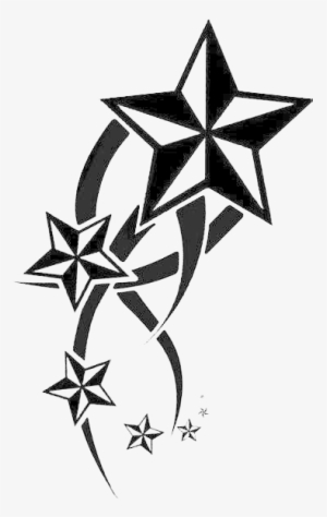 easy star tattoos to draw