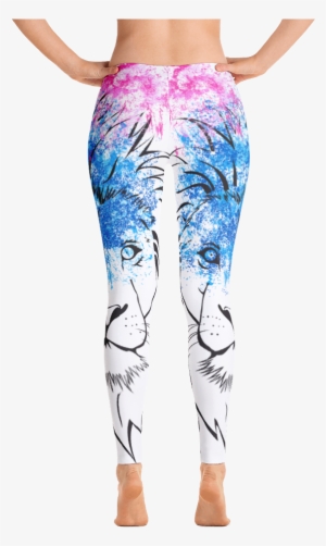 Happy Double Hooded Pied Frenchie Capri Leggings