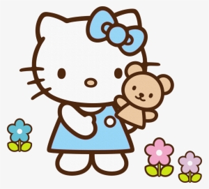 Free Hello Kitty Clipart No 3 - Blue Hello Kitty Clipart