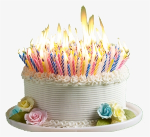 Buscar Con Google - Birthday Cake With Candles Png
