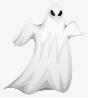 Scary Ghost Transparent Background