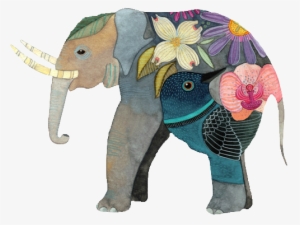 Art Elephant Watercolor Transparent Transparent Elephant
