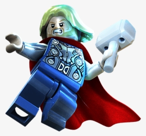 Thor Clipart Lego - Lego Marvel Avengers Png