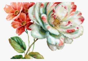 Water Paint Flowers K Pictures Full Hq - Creative Tops Romantic Garden Set Of 6 Premium Table