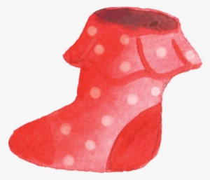 Baby Socks Clip Art - Boot