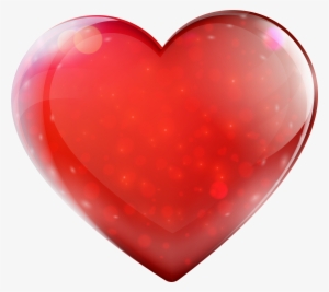 Glassy Heart Png Clipart - Heart