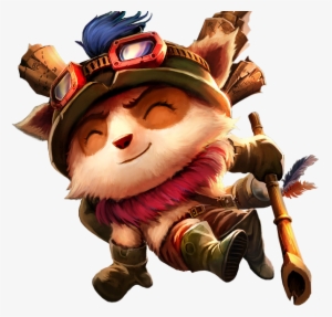 Personagens De Lol Png - Teemo Transparent
