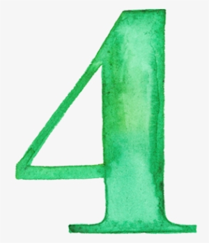 Watercolor Numbers By Giuseppe Salerno, Via Behance - Watercolor Numbers