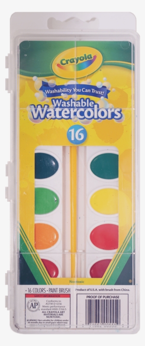 Crayola Washable Watercolors Colors Categories Water - Crayola Llc ...