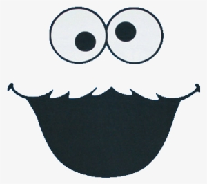 Cookie Monster Background Png Download - Cookie Monster Face