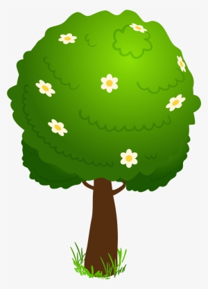 Deco Tree Png Clipart - Tree Cartoon Clipart Png