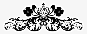 Black White Floral Png Floral Tattoo 9