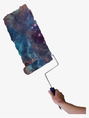 Galaxy, Paint, And Wall Image - Painting A Galaxy On A Wall