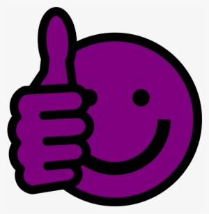 Purple Smiley-face Thumbs Up - Get Back! - Virus Attack - Download