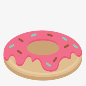 Donut Svg Scrapbook Cut File Cute Clipart Files For - Transparent Background Doughnut Clip Art