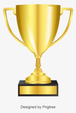 Golden Trophy Vector Illustration, Trophy, Cup, Icon - Кубок Вектор Png