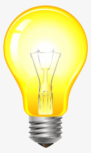 Free Png Yellow Light Bulb Png Images Transparent - Yellow Light Bulb Png