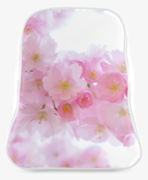 Beautiful Pink Japanese Cherry Tree Blossom School - Blank Note Card, Suitable For Many Purposes, Cherry