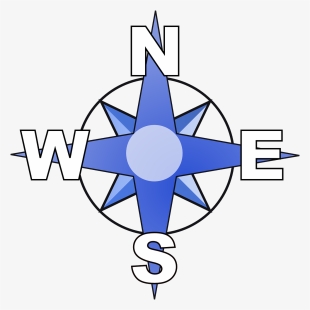 Vector Download Mesmerizing Wind Clip Art Fans Cilpart - Compass Points Visible Thinking Template