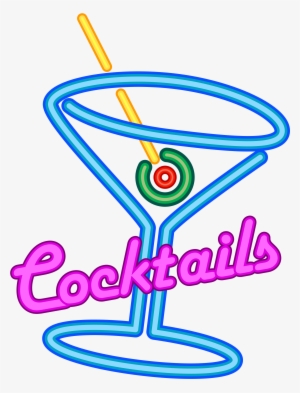 Cocktail Vector Neon - Cocktail
