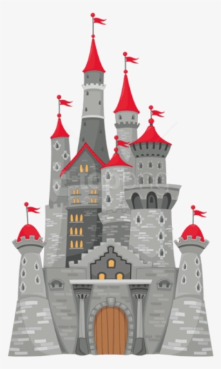 Grey Castle Png Clipart Image - Castle Clipart
