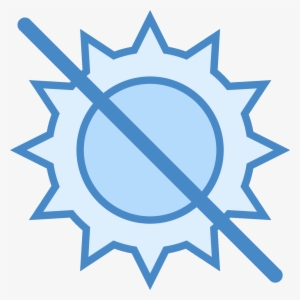 There Is A Circle With Ten Small Lines Radiating From - Fog Weather Icon