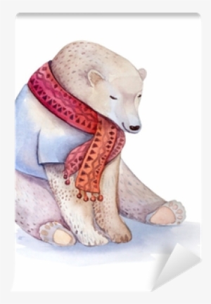 Money Enclosed Christmas Polar Bear With Gift Card