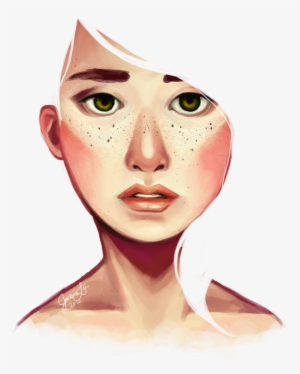 Transparency And Freckles By Leeyoo On Deviantart Png - Drawing