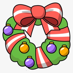 Wreath Clipart Cartoon - Cartoon Christmas Pictures Clip Art