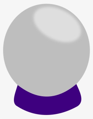 Crystal Ball Magic Sphere Glass Free Image - Crystal Ball Clipart Transparent