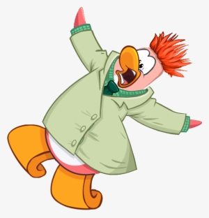 Beaker Screaming - Screaming Penguin Club Penguin