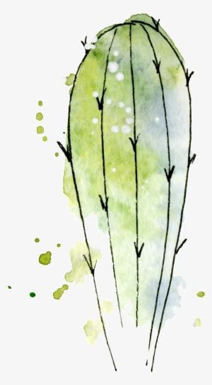 Green Watercolor Hand