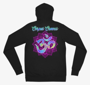 Image Of Watercolor Om Mandala Hoodie - Hoodie