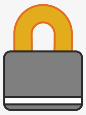 Color Of The Padlock - Clip Art