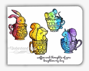 Perfect Blend Watercolor Card By Understand Blue - Cartoon