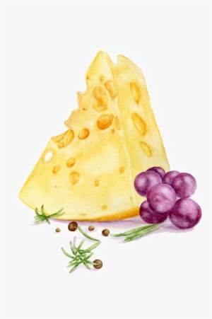 Cheese Watercolor Png - Cheese Watercolor Paintings