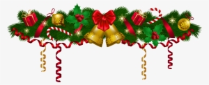 Christmas Deco Garland Png Clip Art Image
