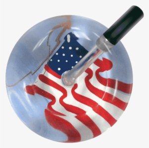 American Flag - Single Stethoscope - Trowel
