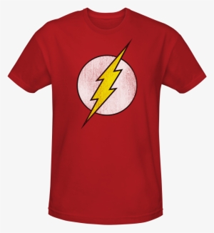 The Flash Distressed Logo T-shirt - Belgium 2018 World Cup Jersey