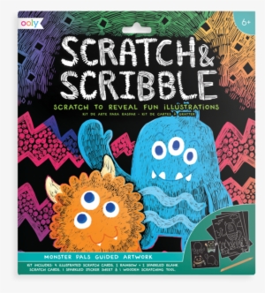 Scratch And Scribble Scratch Art Kit - Doodle