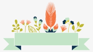 Banner Floral Png - Flower Banner Png
