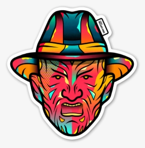 Freddy Krueger Stickers - Freddy Krueger Sticker